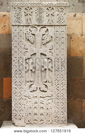 Khachkar, the sacred cross-stone in Armenia