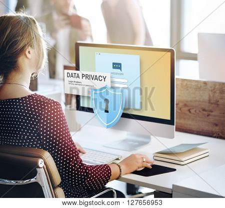 Data Privacy protection Policy Technology Legal Concept