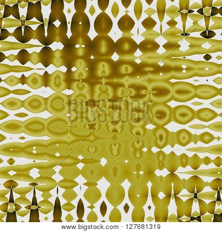 Abstract coloring background with visual mosaic effect of the gold