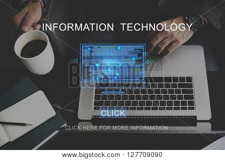 Information Technology Computing Data Digital Concept
