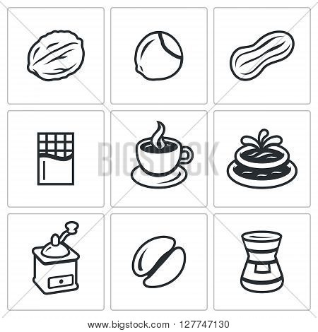 Walnut, Hazelnut, Peanut, Bar, Mug, Fountain, Grinder, Kernel, Bank