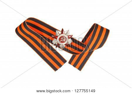 The Order Of The Great Patriotic War And St. George Ribbon. Illustrative Editorial.