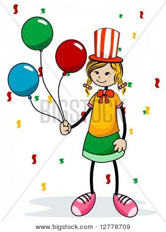 Geburtstag Kind - Vektor