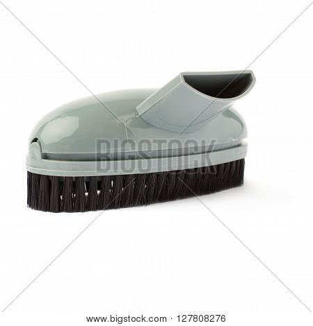 Hand held small vacuum brush head cleaner isolated over the white background