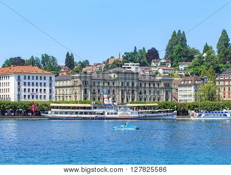 Lucerne, Switzerland - 14 July, 2015: MS 