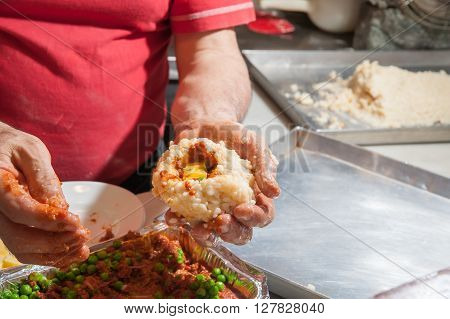 The Making Of Sicilian Arancini