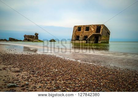 View On Abandoned Ussr Northern Fotress, Liepaja