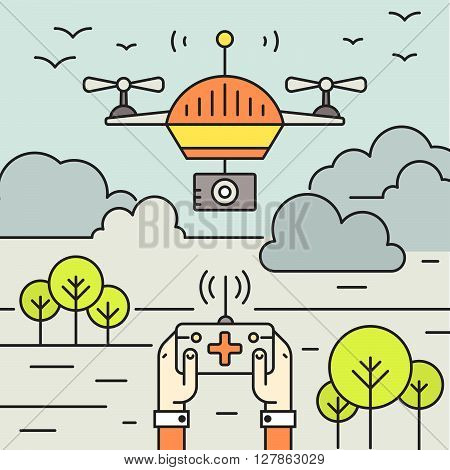 Drone Flyer Concept
