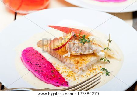 Sea Bream Fillet Butter Pan Fried