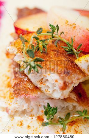 Sea Bream Fillet Butter Pan Fried