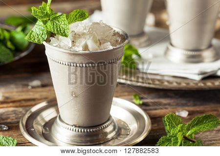 Cold Refreshing Classic Mint Julep