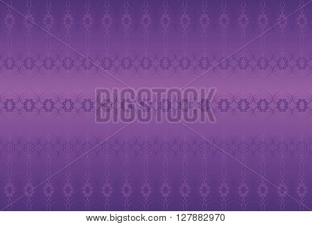 Classic purple background. Wisteria and blue gem colors. Decorative elements.
