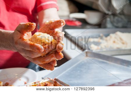 The Making Of Sicilian Arancini