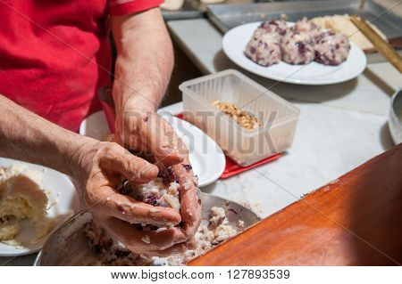 The Making Of Sicilian Arancini