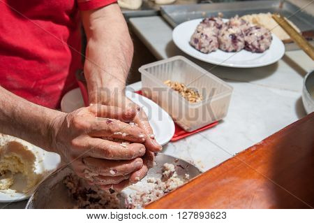 The Making Of Sicilian Arancini