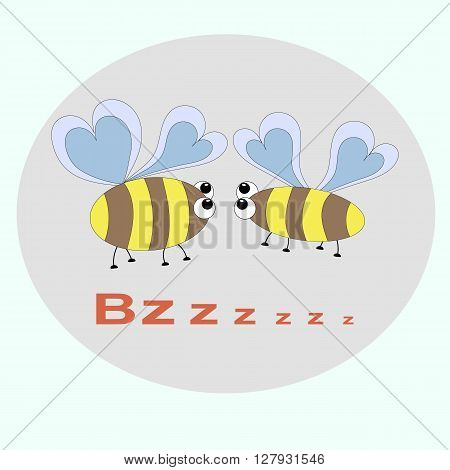 delicate pattern bee  sweet, element, beeswax, logo, bumble, character, art, happy