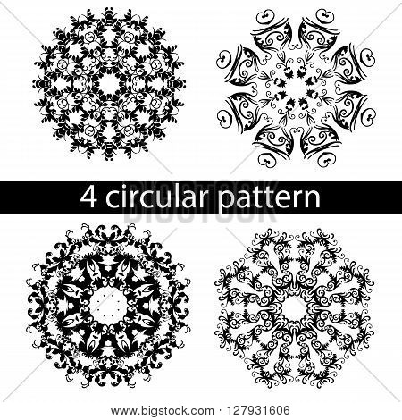 mandala, zentangl, doodle, painting, pattern drawing, paganism, snowflake, blank, motive, invitation, abstraction, collection, card