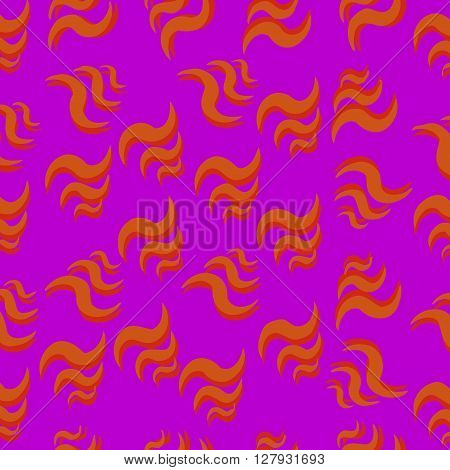Vector illustration abstract waves background. Line curves in lilac shades.