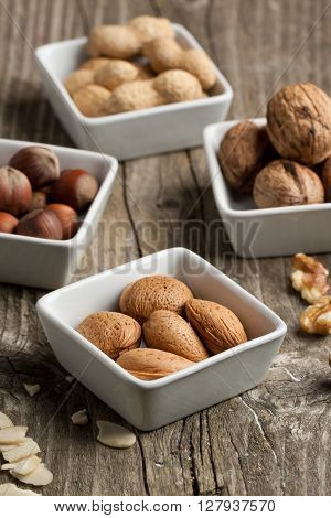 Assorted Nuts Almond, Hazelnut, Walnut And Peanut