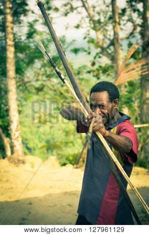 Man With Bow And Arrow