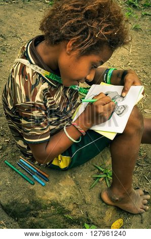 Drawing Girl