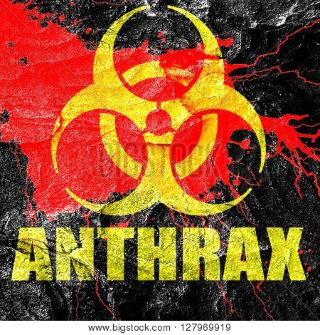 Anthrax virus concept background