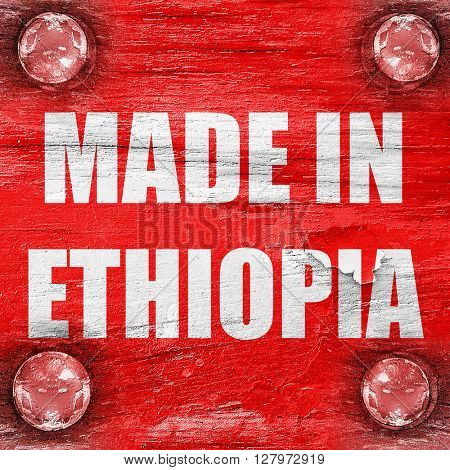 Made in ethiopia
