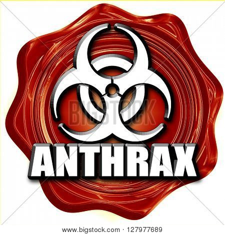 Anthrax virus concept background
