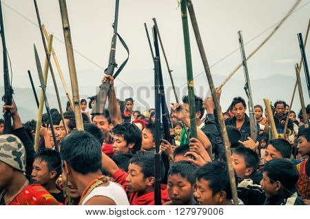 Sticks And Rifles