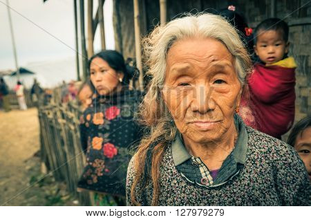 Woman With Family