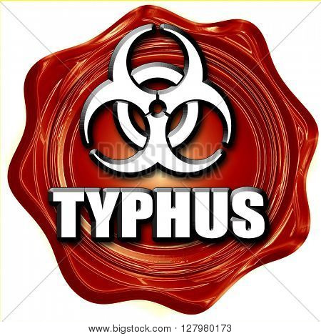 Typhus concept background