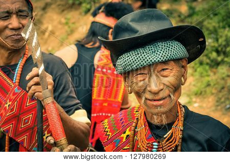 Smiling Man With Black Hat