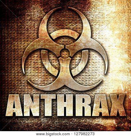 Anthrax virus concept background