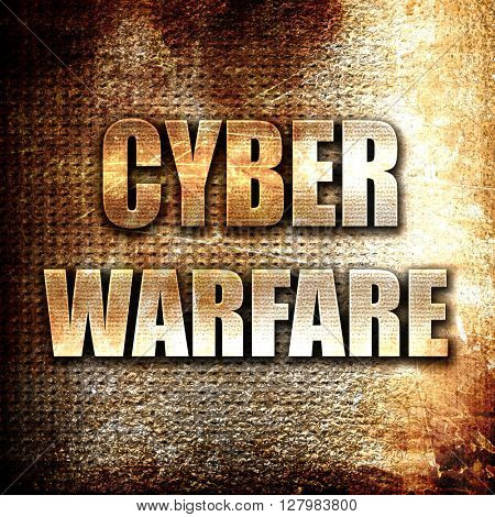 Cyber warfare background