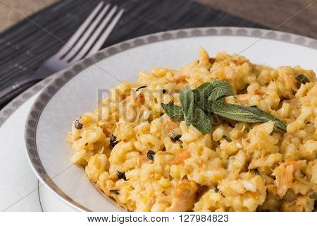 Risotto Salmon