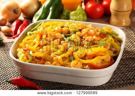 Traditional Brazilian Dish Called Moqueca De Peixe