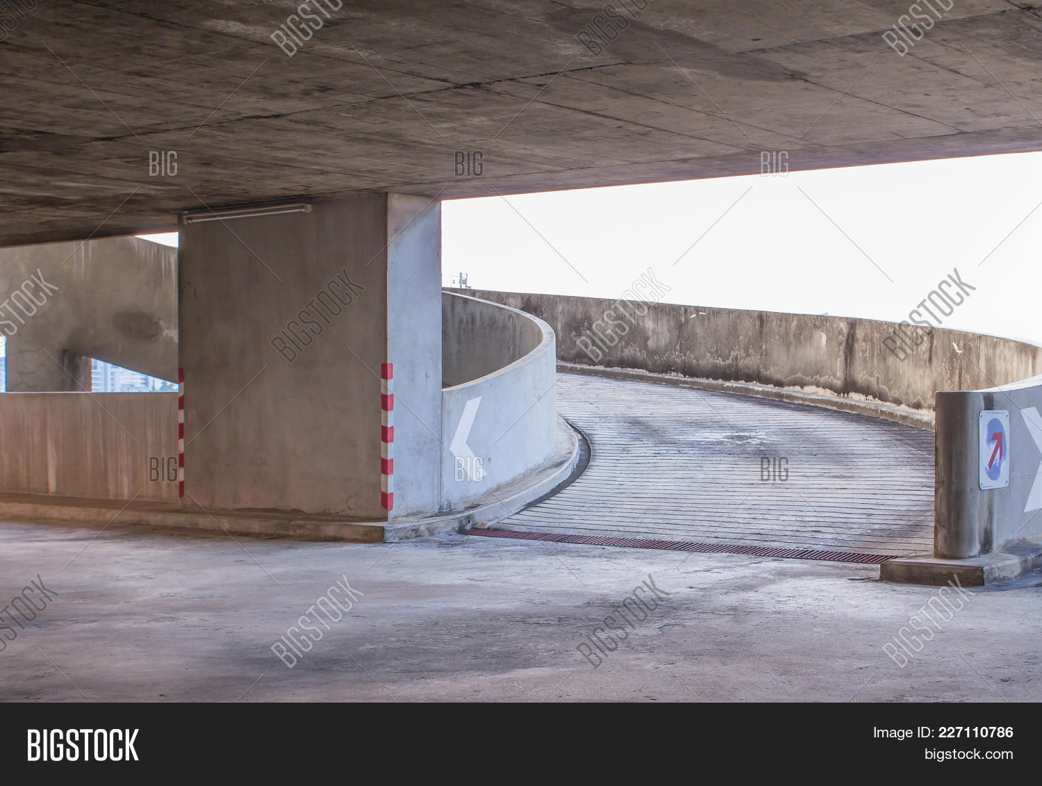 Concrete Road Ramp Image & Photo (Free Trial) Bigstock