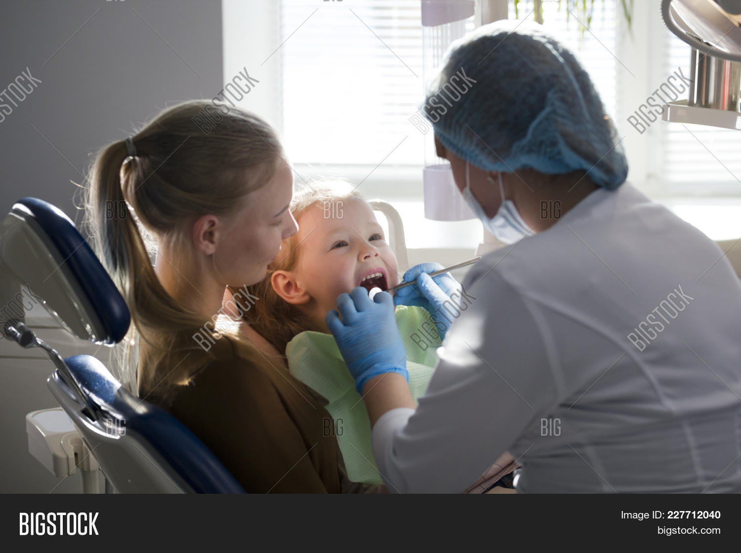 Girl, Her Mom Dentist Image & Photo (Free Trial) Bigstock