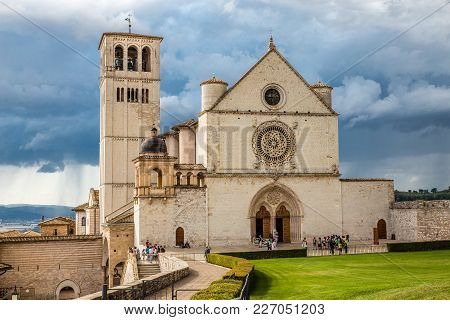 Papal Basilica Of Saint Francis Of Assisi - Assisi, Province Of Perugia, Umbria Region, Italy, Europ