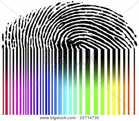 Fingeraftryk og stregkode - biometri