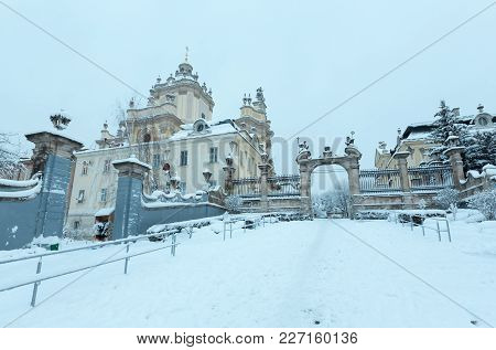 St. George Cathedral (build In 1746-1762, Designed By Architect Bernard Meretyn And Sculptor Johann 
