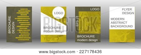 Minimum Vector Coverage. A Set Of Modern Abstract Covers. Rich Design Vip. Future Futuristic Templat
