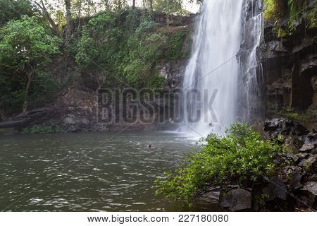 Gorgeous Waterfall In Costa Rica