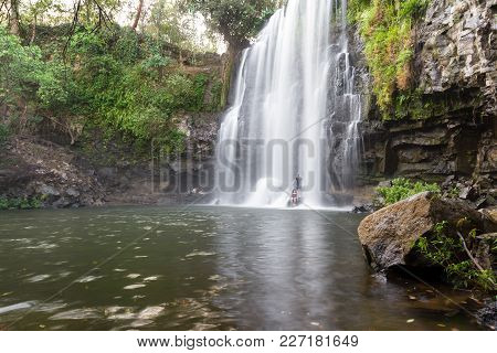 Gorgeous Waterfall In Costa Rica