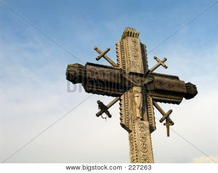 Cruz de madera
