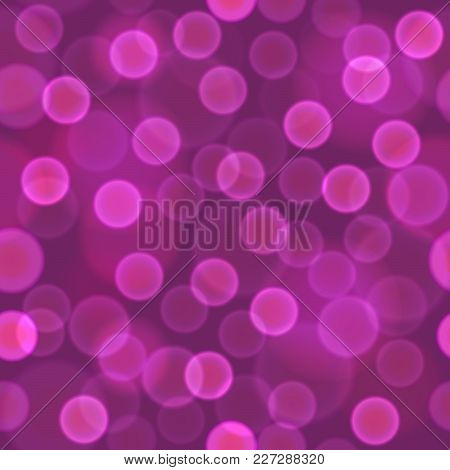 Bokeh Background Vector Sparkling Effect Warm Blurred Festive Party Lights Background Glow Design Gl