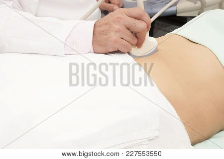 Scanning Of A Stomach