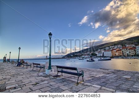 Panorama Of Senj - Istria - Croatia