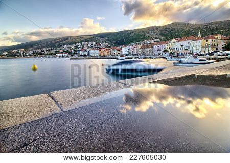 Panorama Of Senj - Istria - Croatia