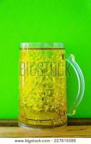 St. Patricks Day Background With Light Beer